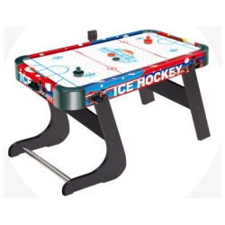 Игровой стол складной UNIX Line Аэрохоккей Folding Ice Hockey Table with charger